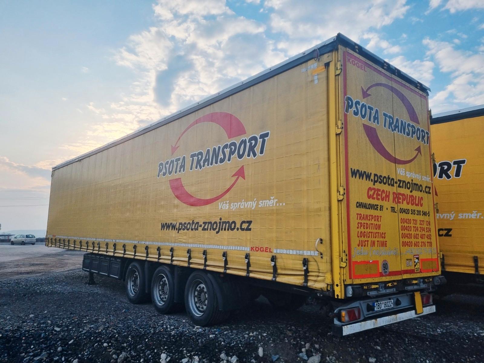 Kögel SN 24, SAF, MEGA, Lifting axle