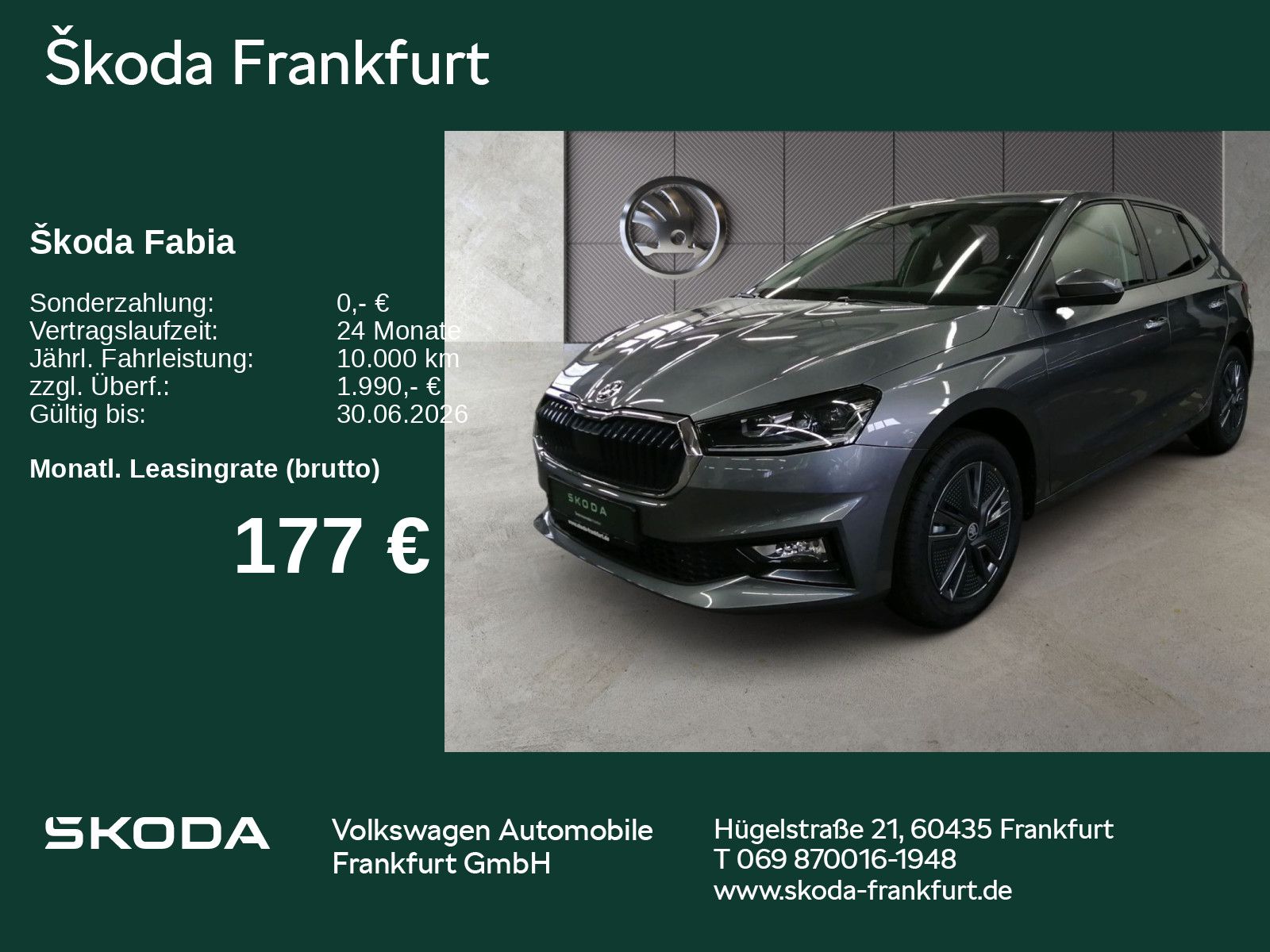 Skoda Fabia Balance 1,0 TSI 85 kW 7-Gang-DSG zzgl. 1.0