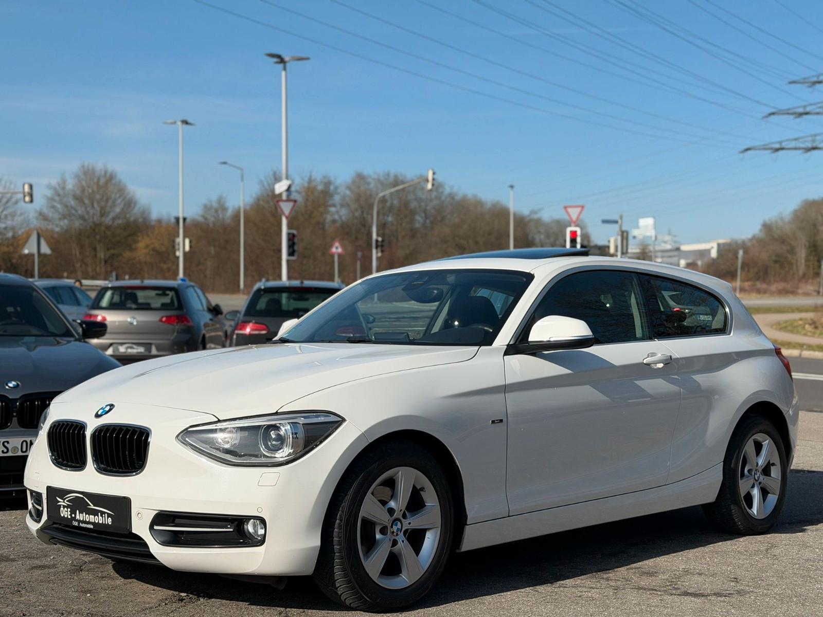 BMW 118d 1er Sport Line Automatik/Navi/Assistent/AHK