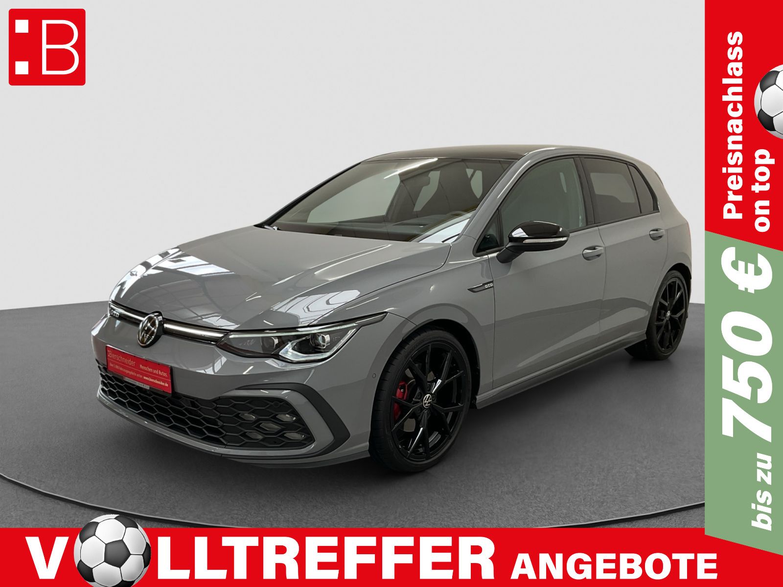 Volkswagen Golf 8 2.0 TDI DSG GTD Black 19 AHK MATRIX PANO
