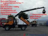 Unimog U300 4x4 Hiab Kran mit original 60.212 Km - Unimog U300