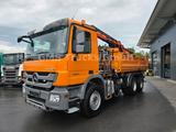Mercedes-Benz Actros 2641 / 6X4 / Meiller BORDMATIK + Kran - Mercedes-Benz Kipper 264