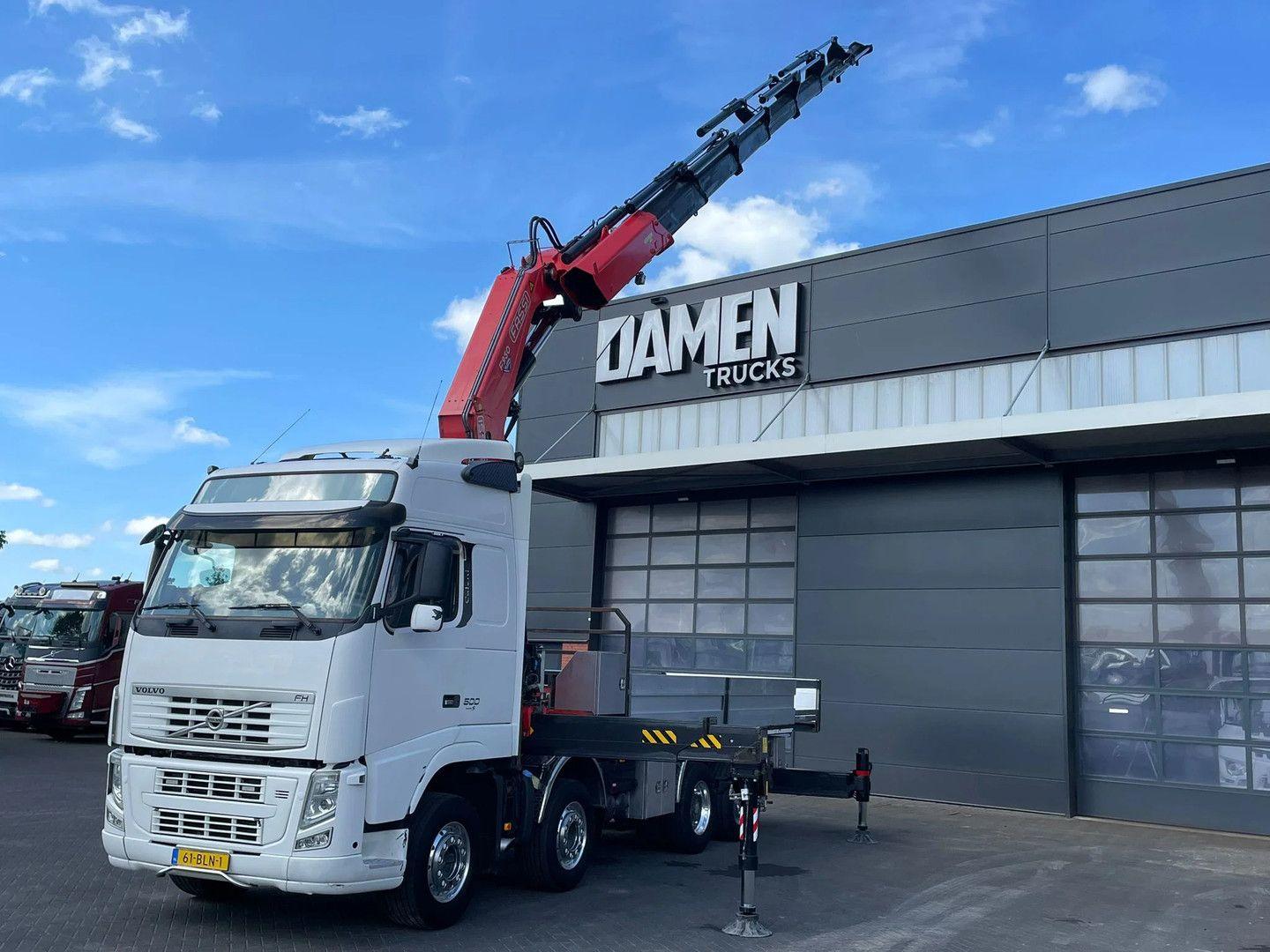 Volvo FH 500 FH 500 8x2 Fassi 950RA.2.27 HE-DYNAMIC