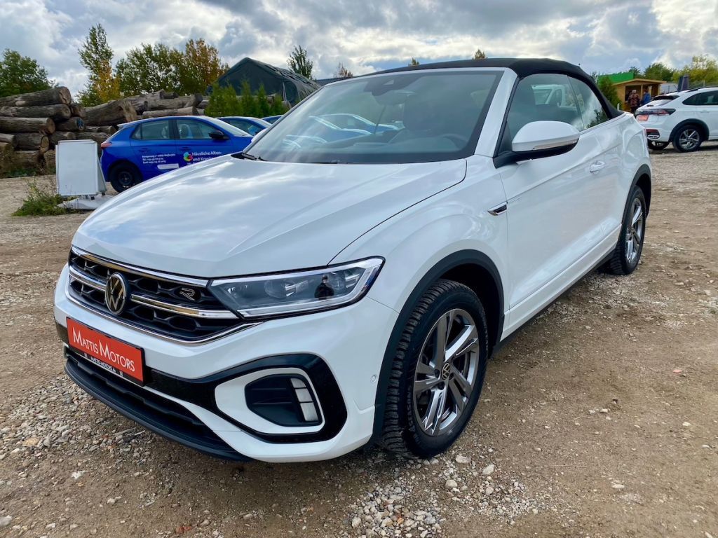Fahrzeugabbildung Volkswagen T-Roc Cabriolet 1.5 DSG R-Line AAC GJR AHK NAVI