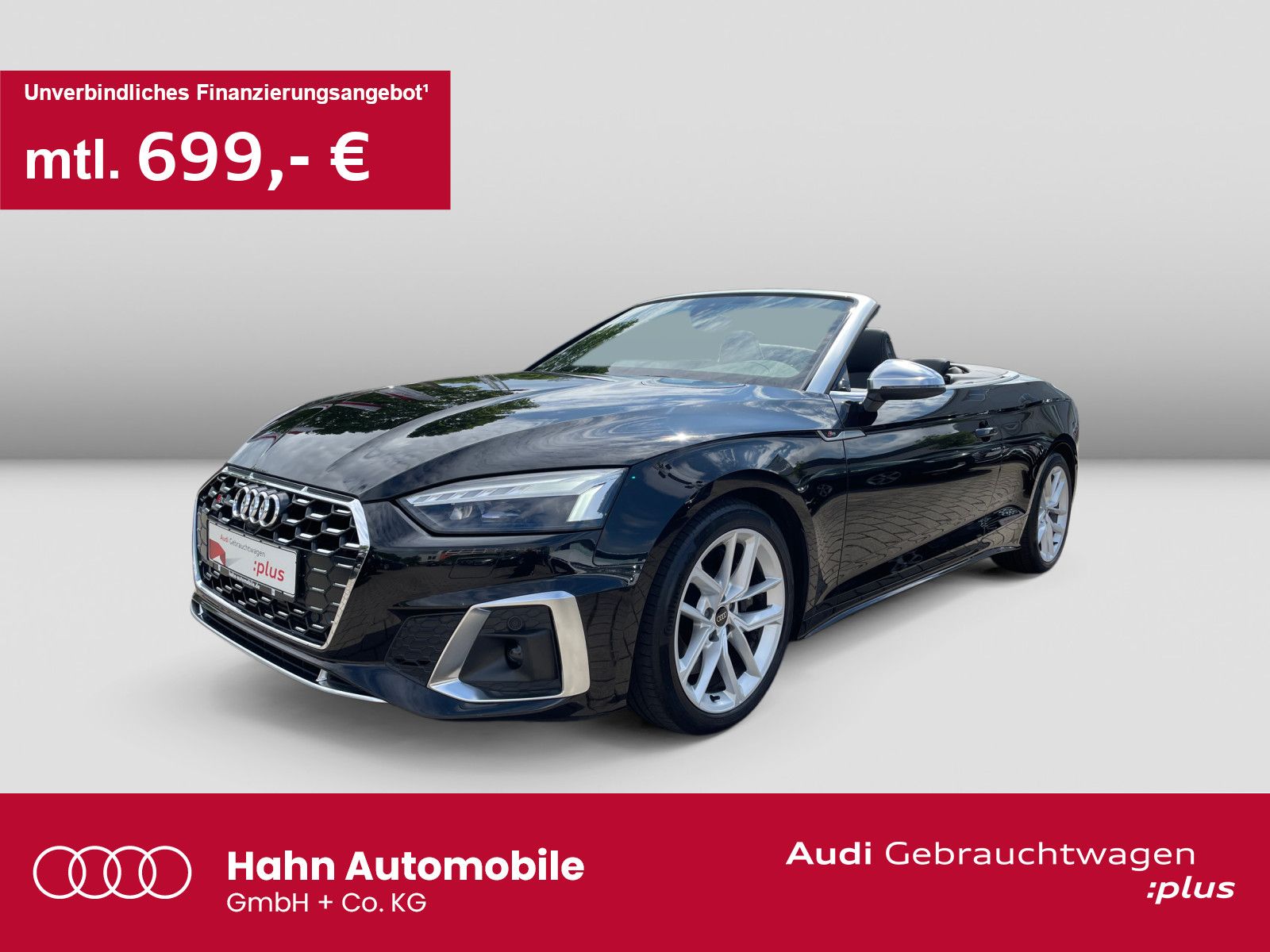 AUDI S5 Cabriolet TFSI quattro tiptronic Cam AHK Carp