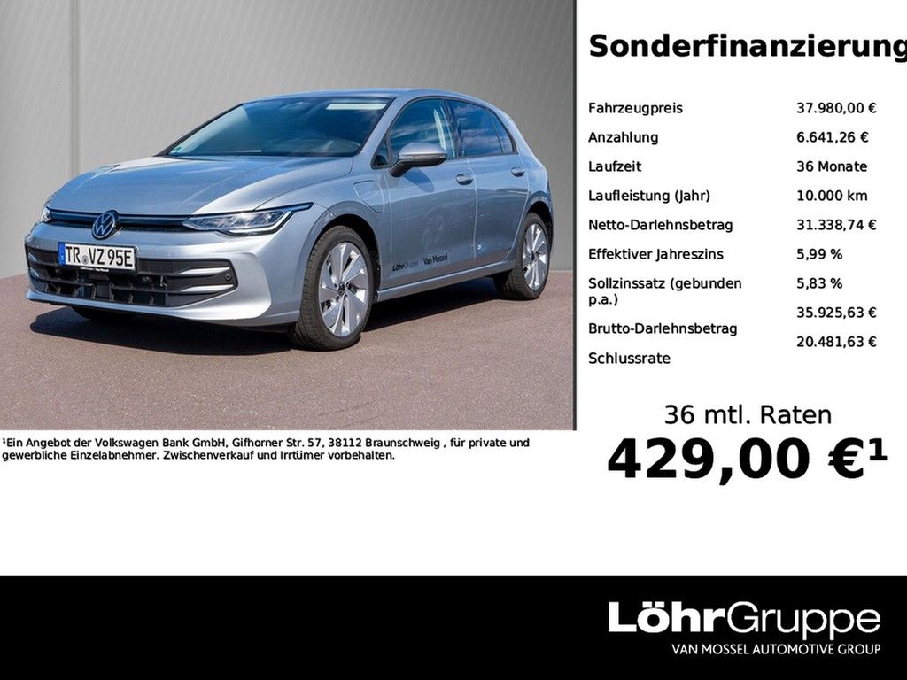 Volkswagen Golf VIII 1.5 TSI DSG eHybrid Life Rear-View