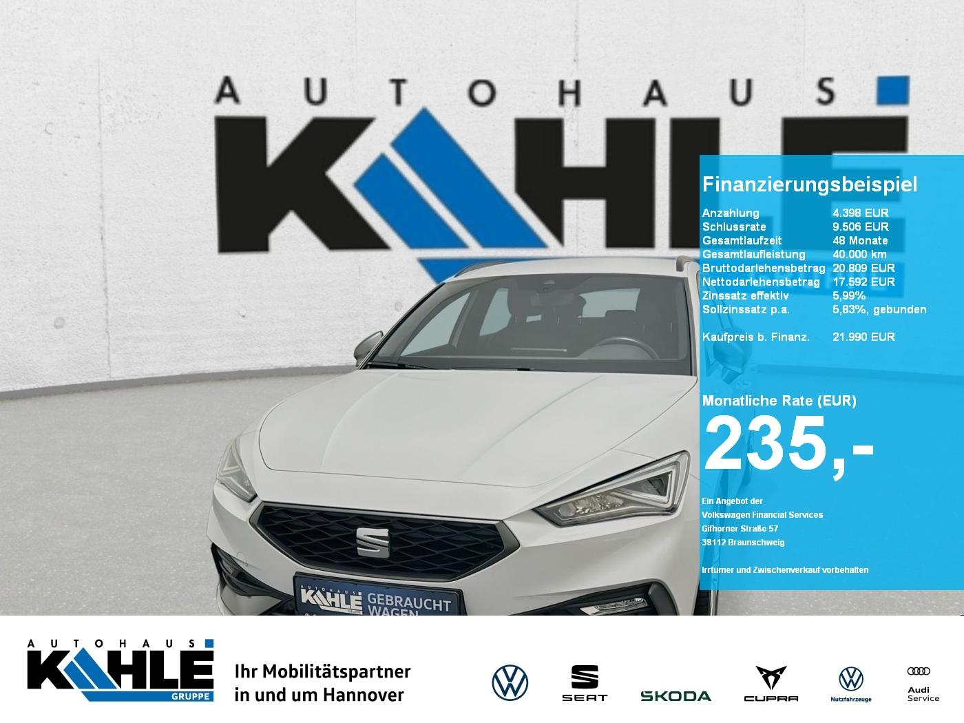 Seat Leon Sportstourer 1.5 eTSI DSG FR ACC LED Navi