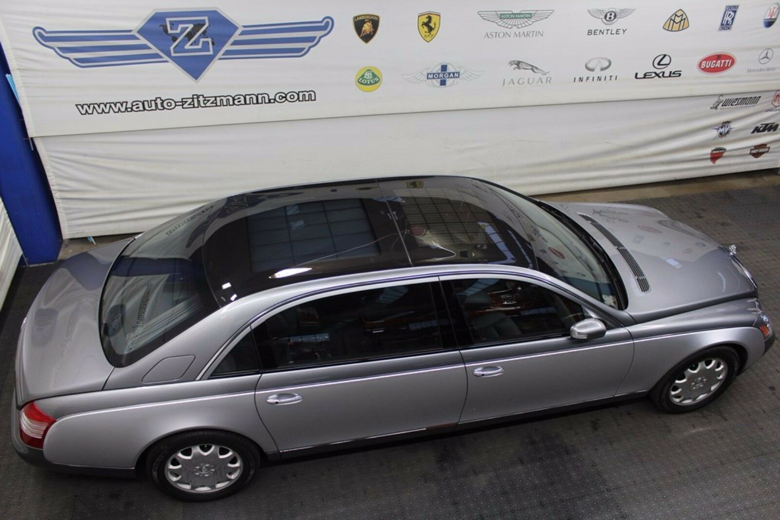 Fahrzeugabbildung Maybach Maybach 62 EX TENGELMANN /GEPFLEGT/MASSAGE