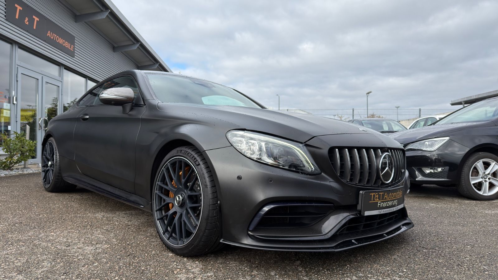MERCEDES-BENZ C 63S AMG Coupe*Keramik*Pano*High-End*Burm*Perfo