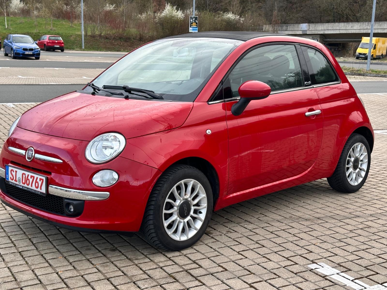 Fiat 500 Lounge.Cabrio.Klima.Alufelgen.WR.Tüv06.27