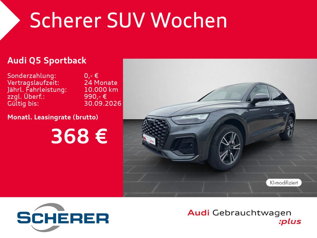 Audi Q5 Sportback 50 TDI S line quattro tiptronic AHK