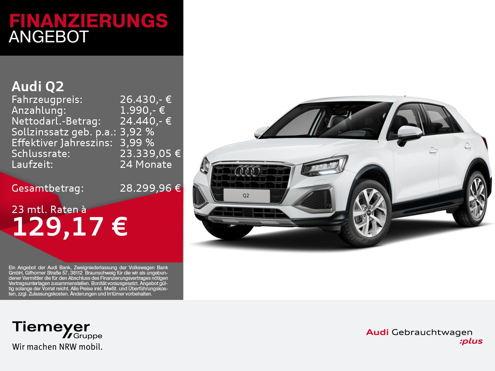 Audi Q2 35 TFSI ADVANCED SPORTSITZE LEDER NAVI+ KAMER