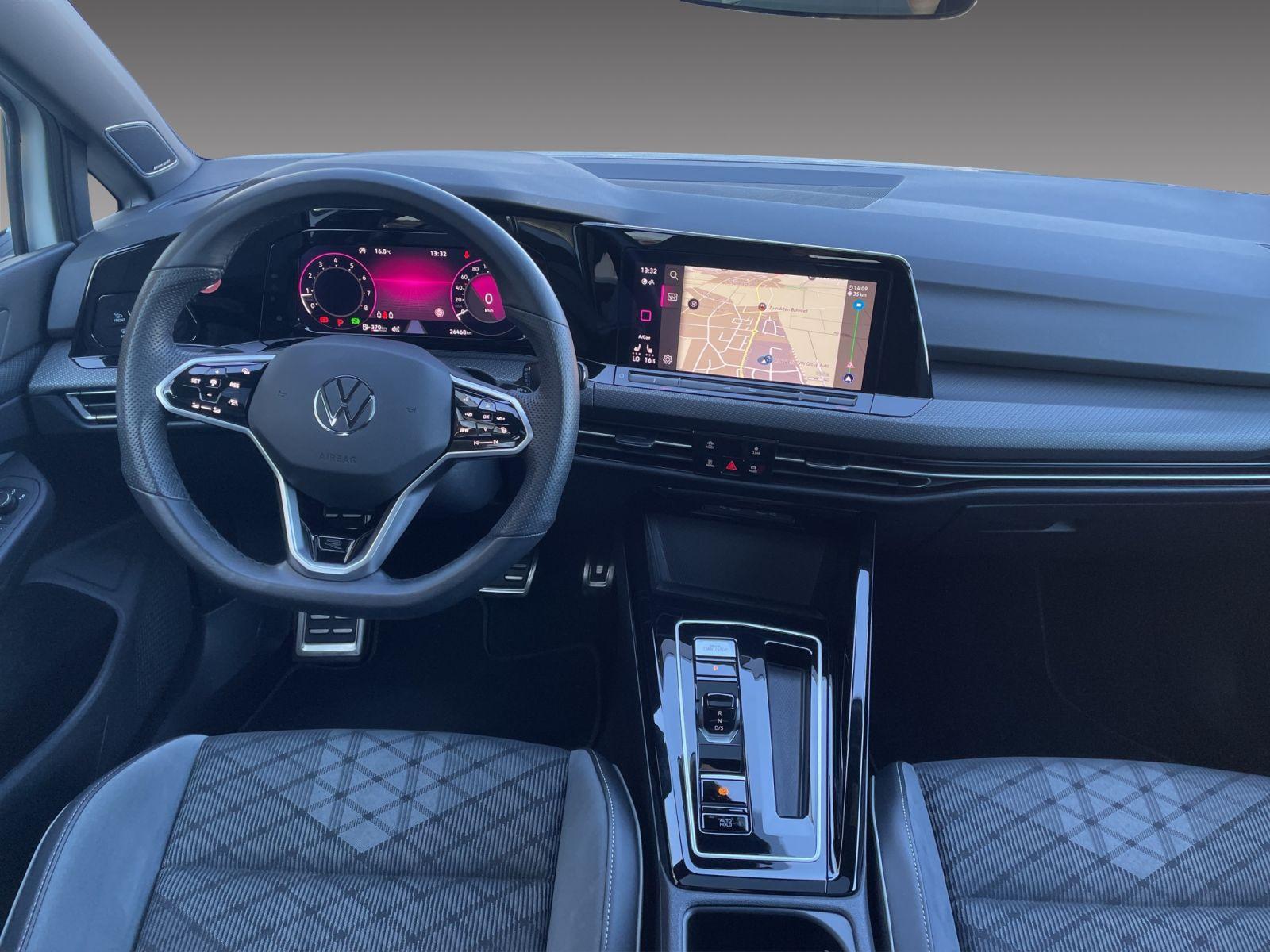 Volkswagen Golf VIII 1.5 eTSI 7-Gang DSG R-Line AHK LED, миниатюра 9