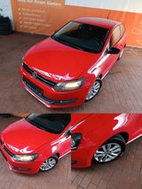 Volkswagen Polo V Style BlueMotion/BMT*KLIMA*SITZ-H*TÜV NEU - Volkswagen Polo mit Benzin-Antrieb: Rot, Kleinwagen