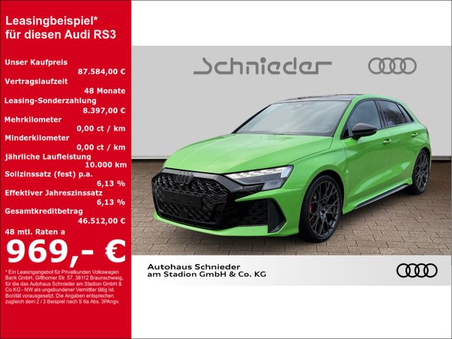 Audi RS3 SPORTB MATRIX,PANO,HUD,VIRTUAL,SPORTABGAS