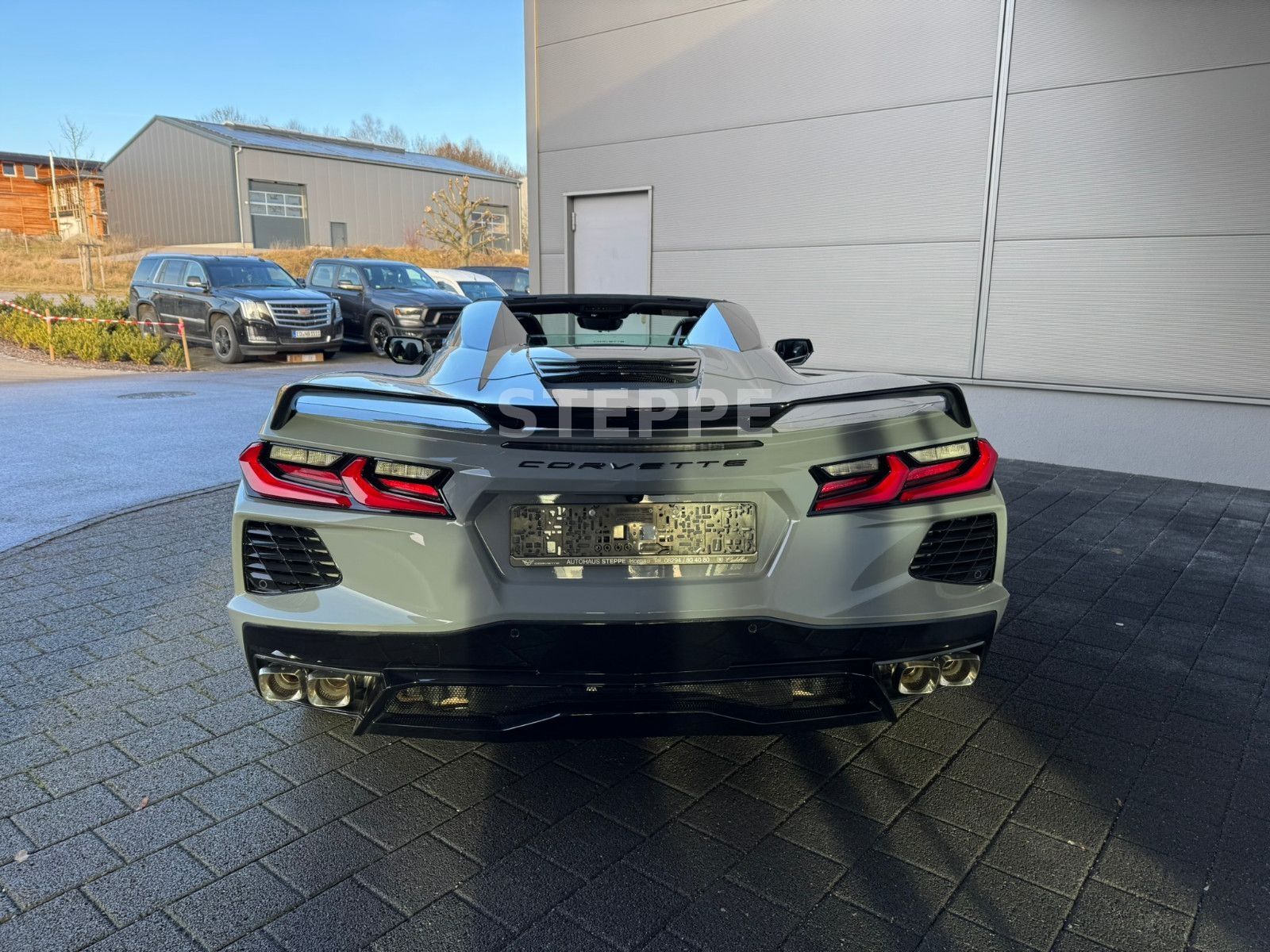 Corvette C8 Stingray Convertible 3LT Europamodell STEPPE