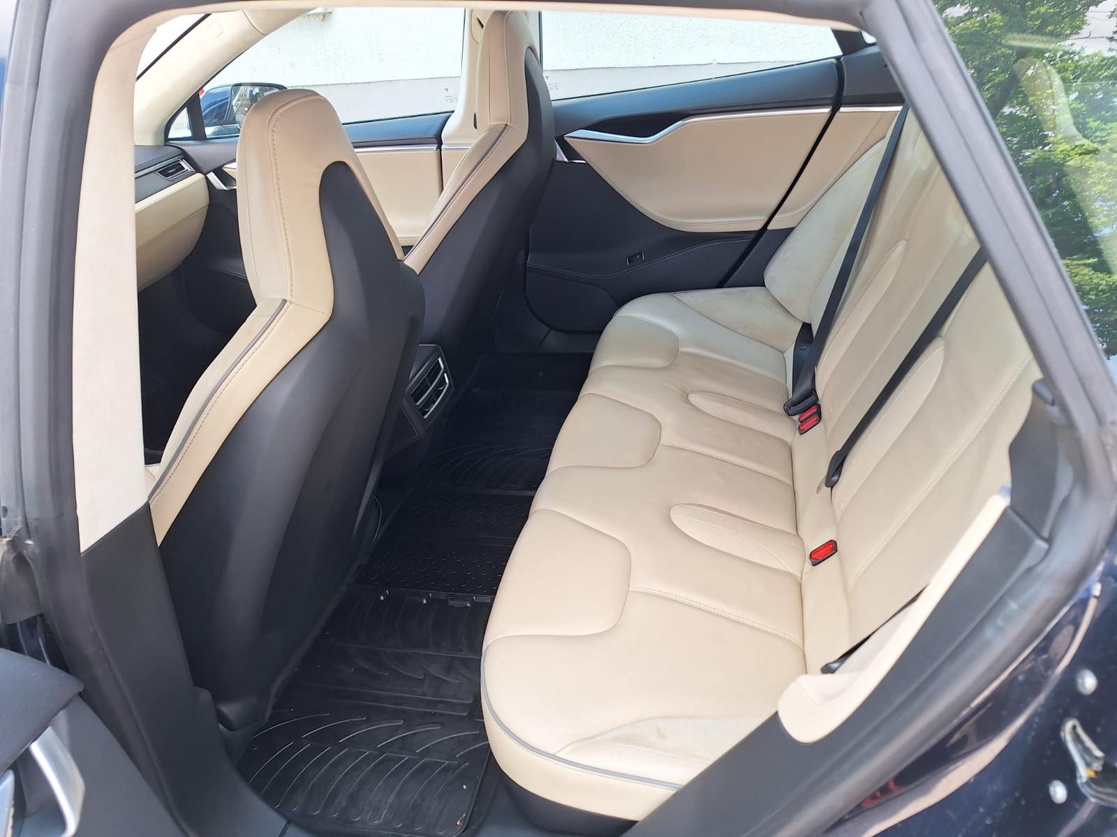 Tesla Model S P85 | 367 ch | BVA | Batterie SOH 93 % | Toit panoramique | Suspension pneumatique | Cuir | GPS