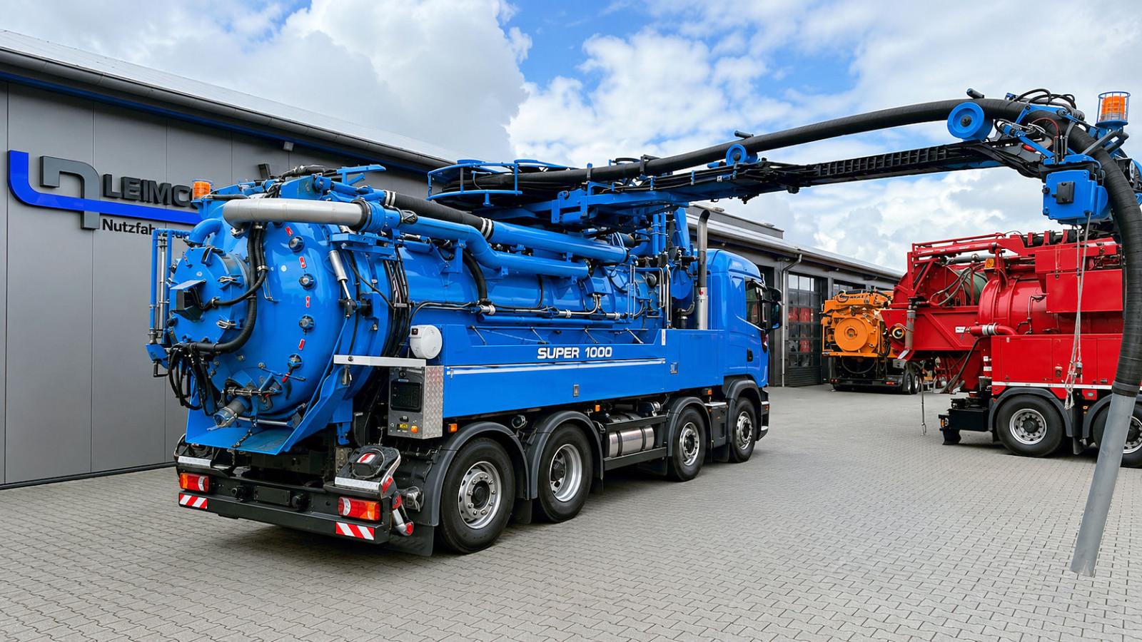 Scania G450 8x2 Wiedemann SUPER1000 WRG Edelstahl-INOX