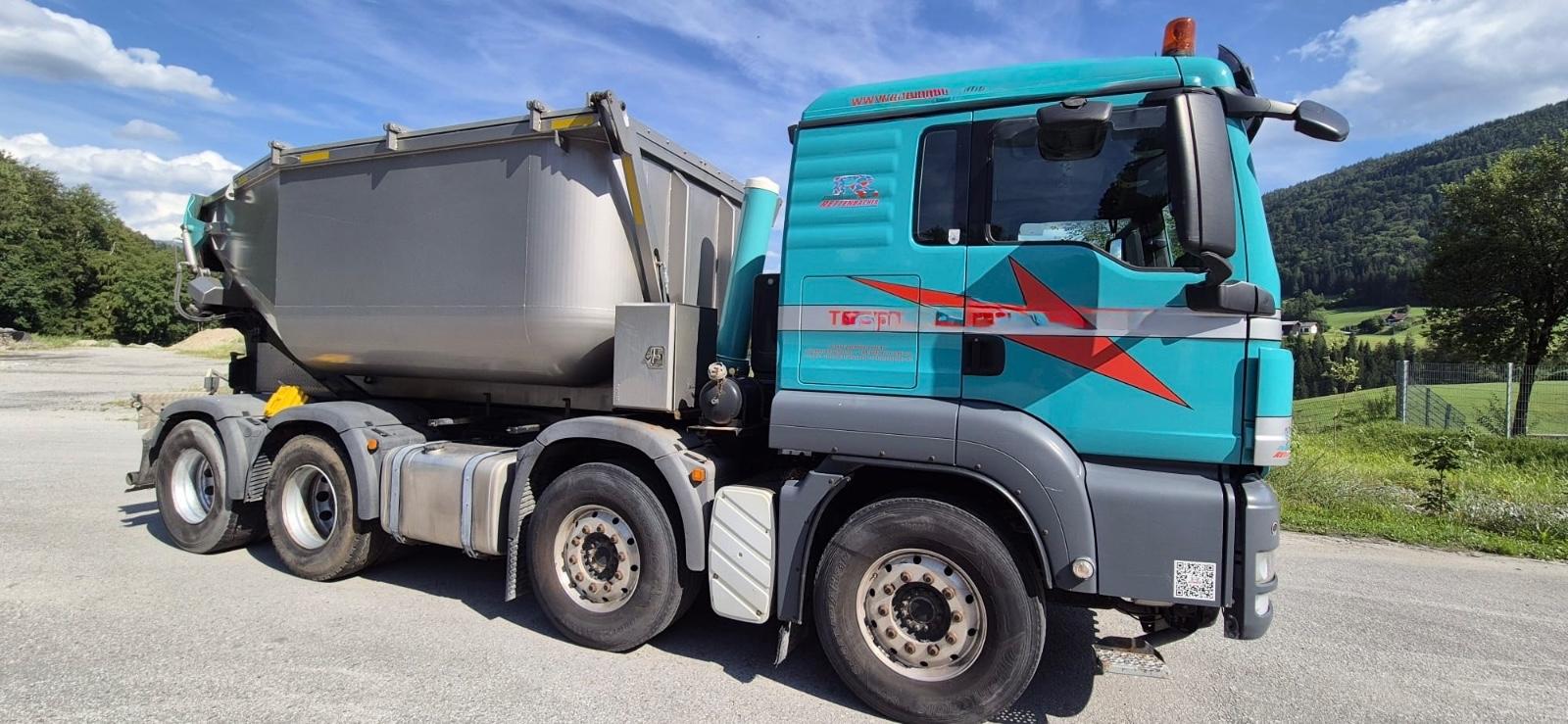 MAN 35.480 Blatt/Blatt Asphaltmulde