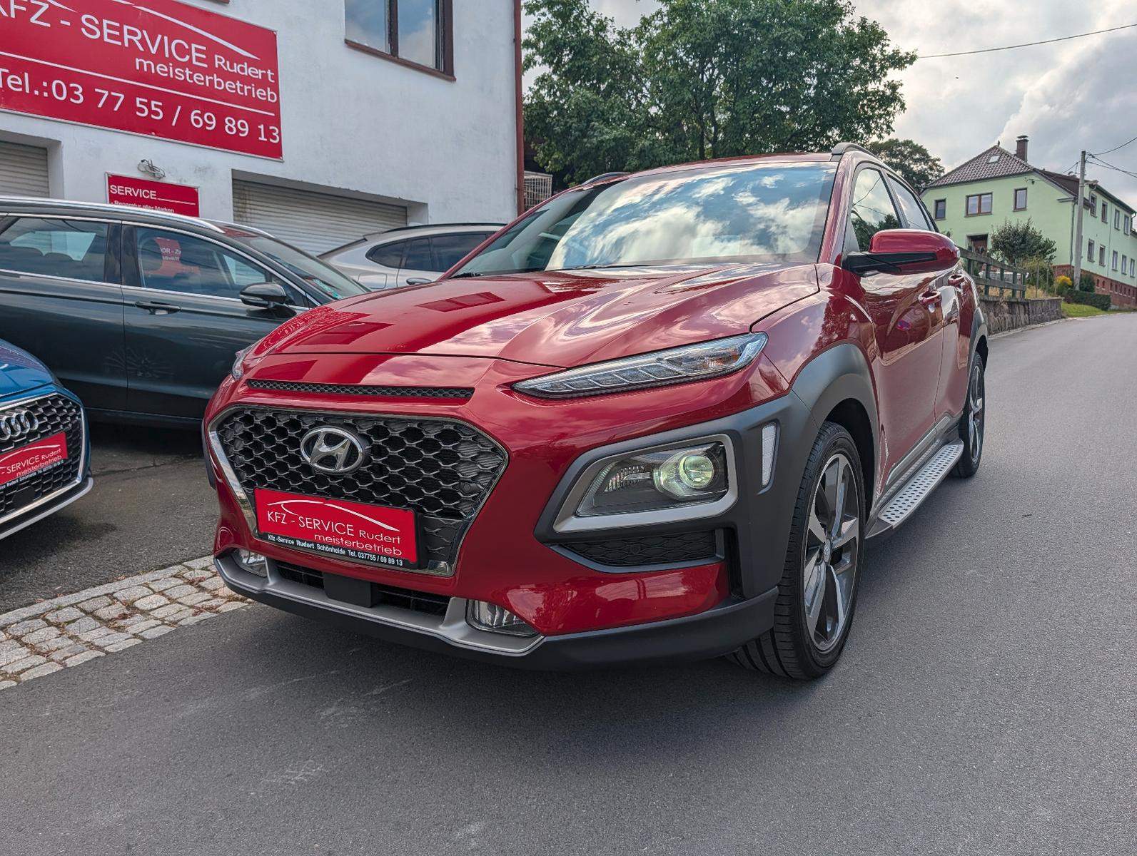 Hyundai Kona Premium 4WD *Leder*Navi*Carplay*LED*