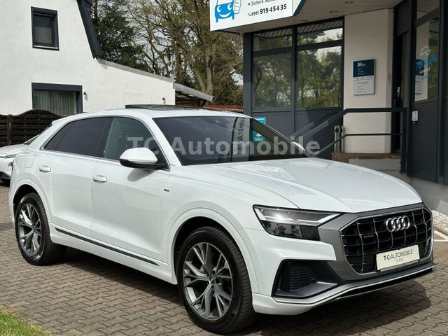 Audi Q8 50 TDI  S-LINE PANO LED SOFTCLOSE AHK HUD 21"