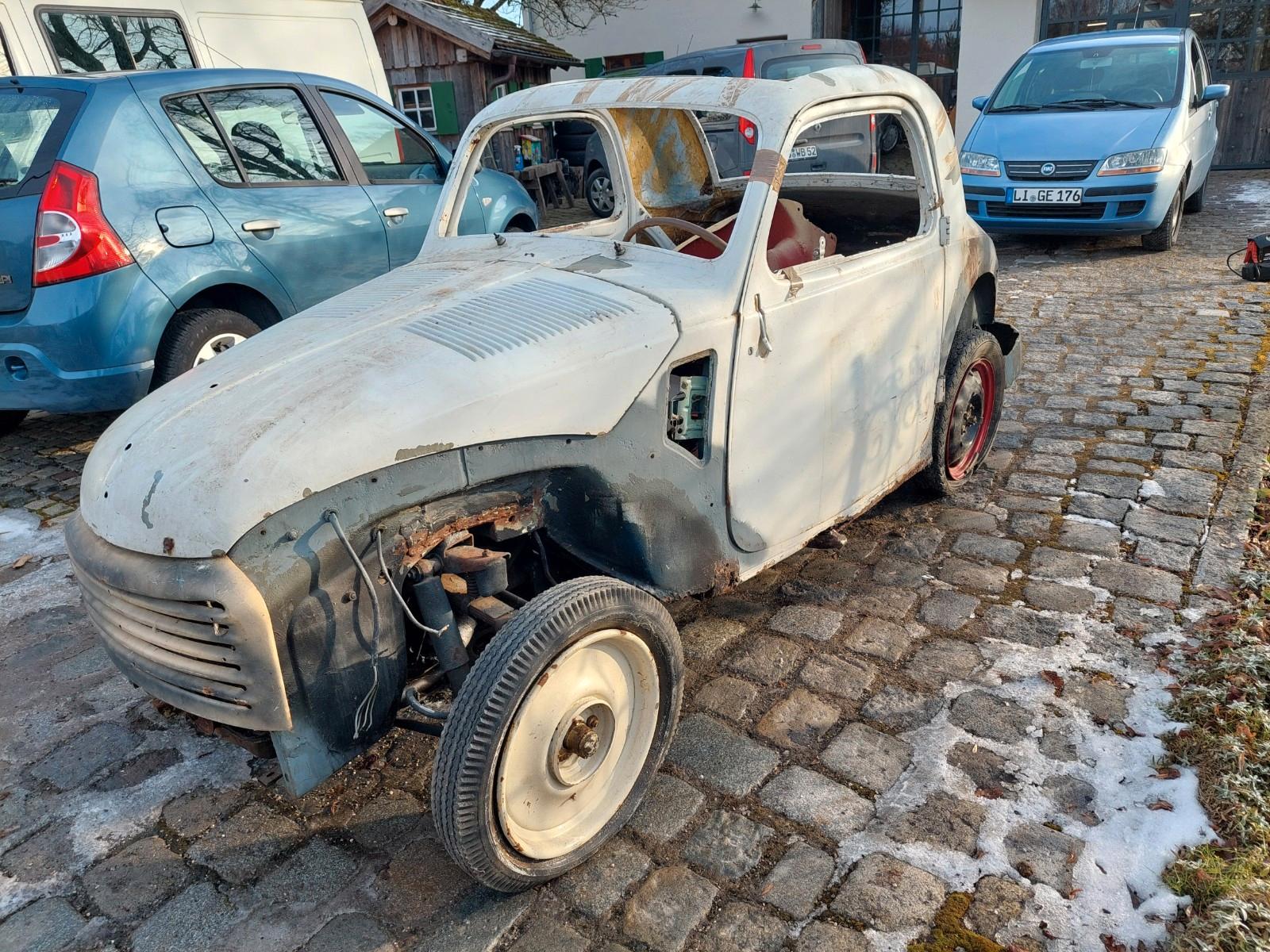 Fiat Topolino 500C /DE Papiere/Nachlass
