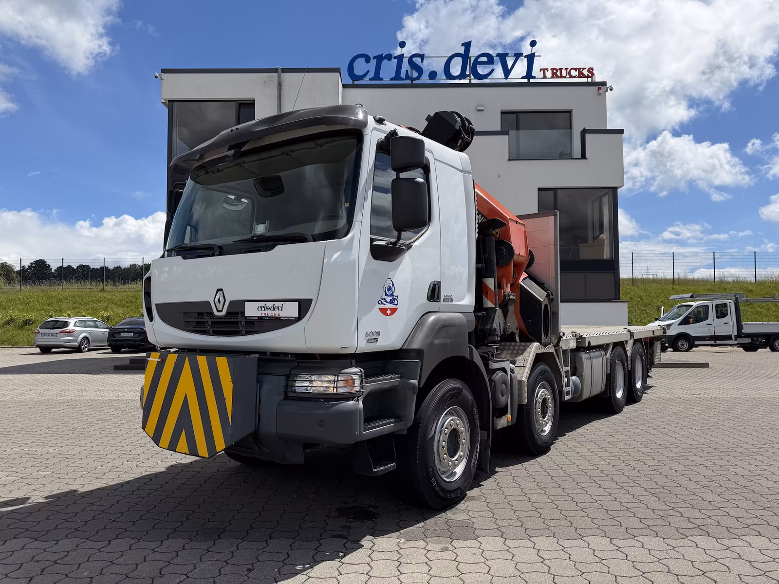 Renault 500 8x4 Palfinger PK 74002 F / Seilwinde / 3.500