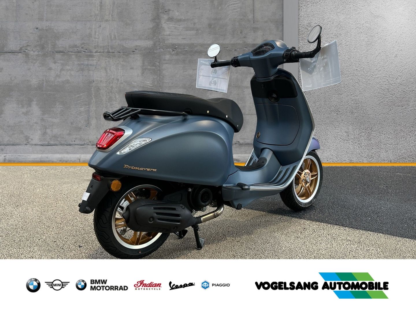 Fahrzeugabbildung Vespa Primavera 50 Officina 8 Sondermodell, Limitierte