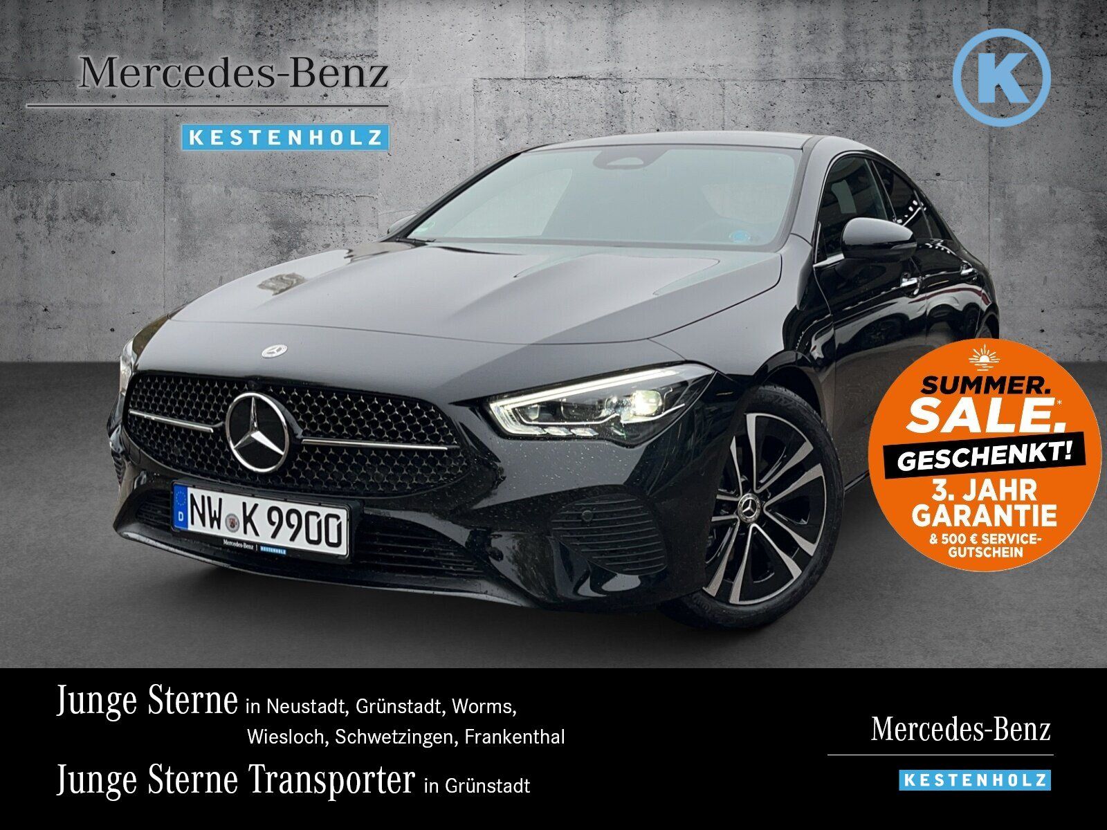 Mercedes-Benz CLA 200 d PROGRESSIVE+NIGHT+AHK+DISTRO+PANO+360°