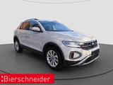 Volkswagen T-Roc 1.5 TSI DSG Life NAVI AHK 17LM PDC LED - mit Benzin-Antrieb: Allwetterreifen, Geländewagen
