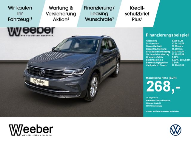 Volkswagen Tiguan Life 4Motion Panodach AHK Navi LED PDC