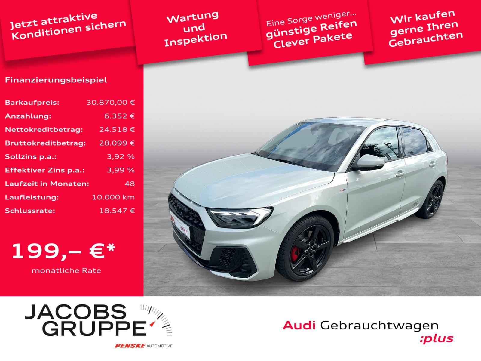 Audi A1 Sportback 40TFSI S line/Black+/ACC/Navi+/LED/