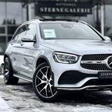 Mercedes-Benz GLC 400 D/AMG-LINE/AIRM/DITRO+/AHK/360°/PANO/MUL - silberne Mercedes-Benz GLC 400