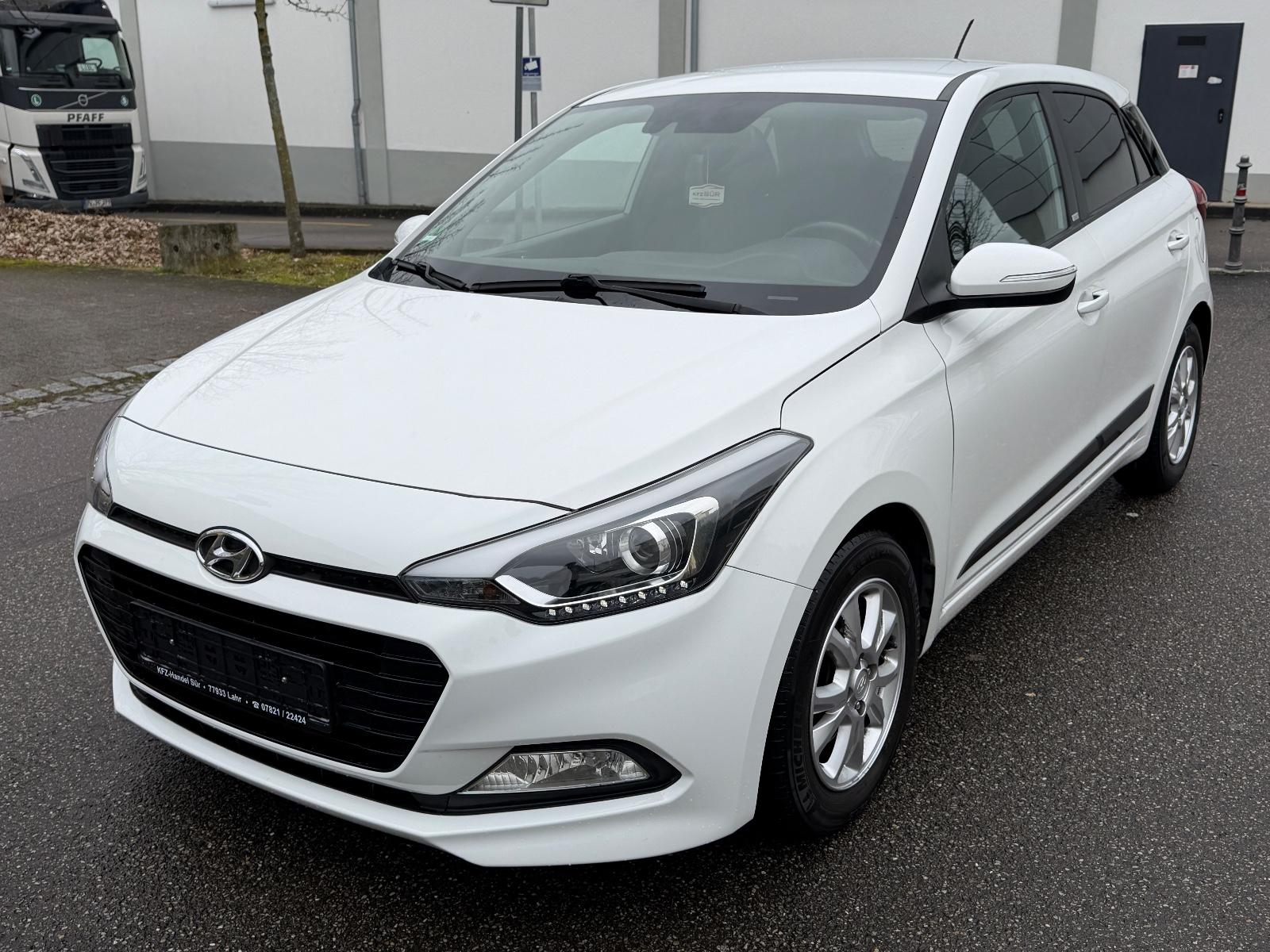 Hyundai i20 blue Passion TÜV NEU/LED/TEMPO./PDC/SHZ/SPUR
