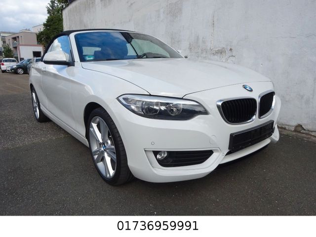 BMW 218 i Cabrio/Klima/Leder/Multi