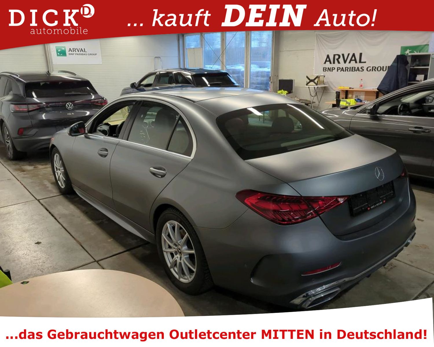 Fahrzeugabbildung Mercedes-Benz C 220d 9G AMG/LED+/HUD/VIRTU/STANDHZ/GLASDACH/8F