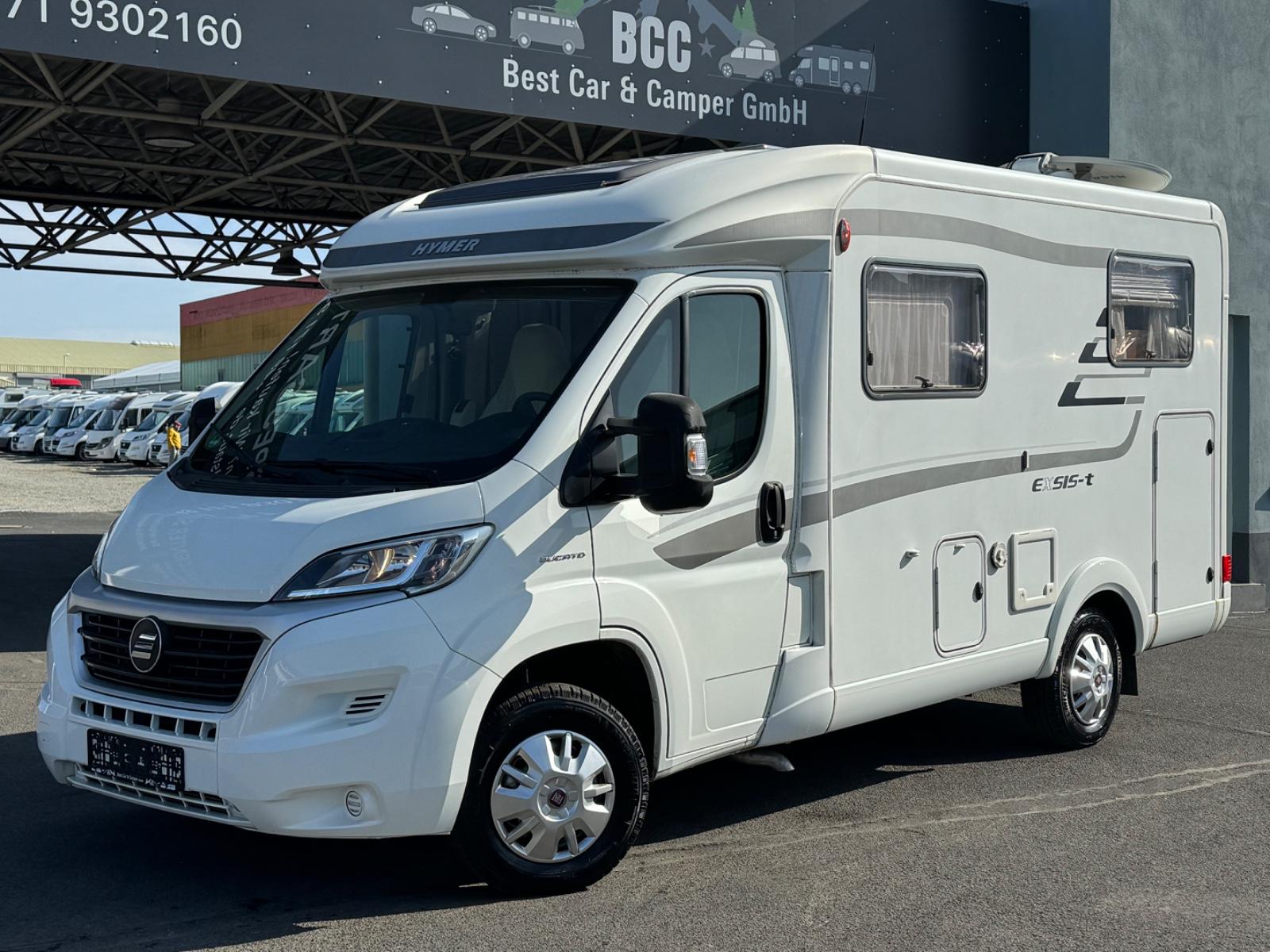 HYMER / ERIBA / HYMERCAR Fiat 2.3JTD Exsis T414-1Hnd-Solar-Sat*TV-Kamera*