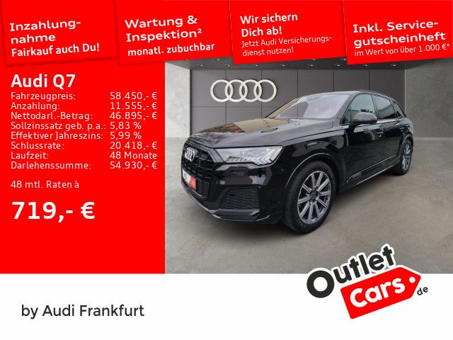 Audi Q7 50 TDI quattro tiptronic S line Laser Luft AH