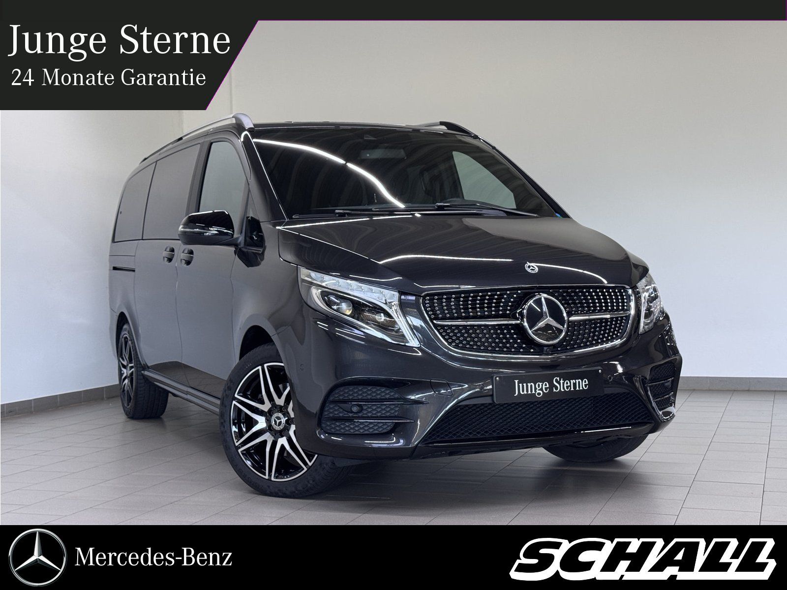 MERCEDES-BENZ V 250 d 4M L EDITION AMG+NIGHT+DISTR+AHK+LED+KAM