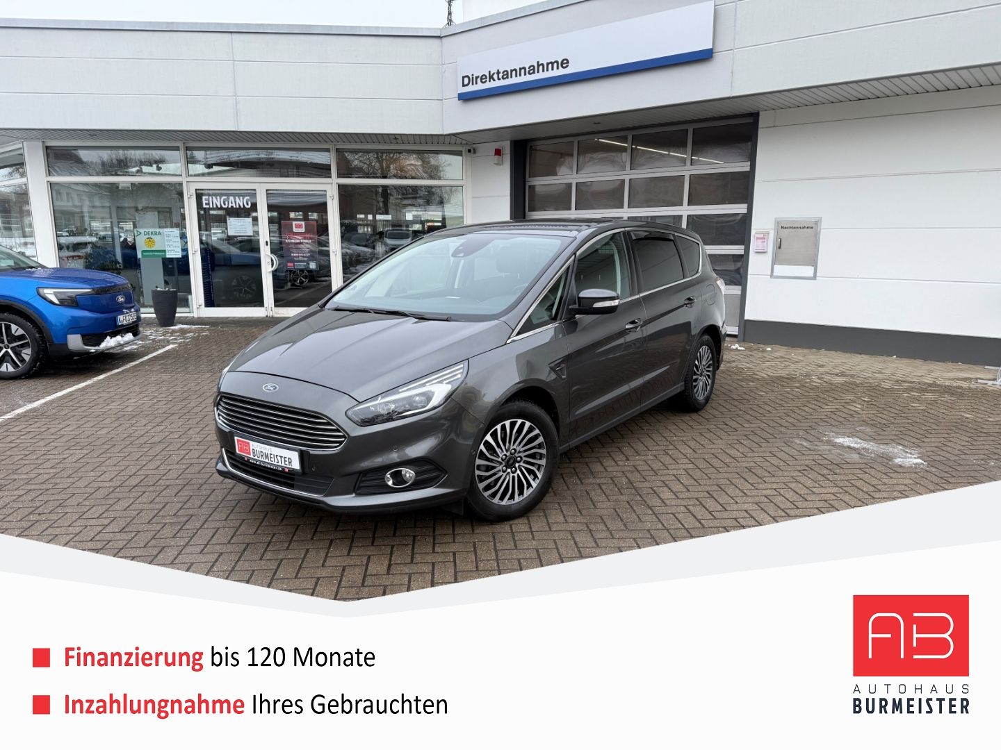 Fahrzeugabbildung Ford S-Max 2.0 EcoBlue Titanium 7-Sitze ACC LED AHK R