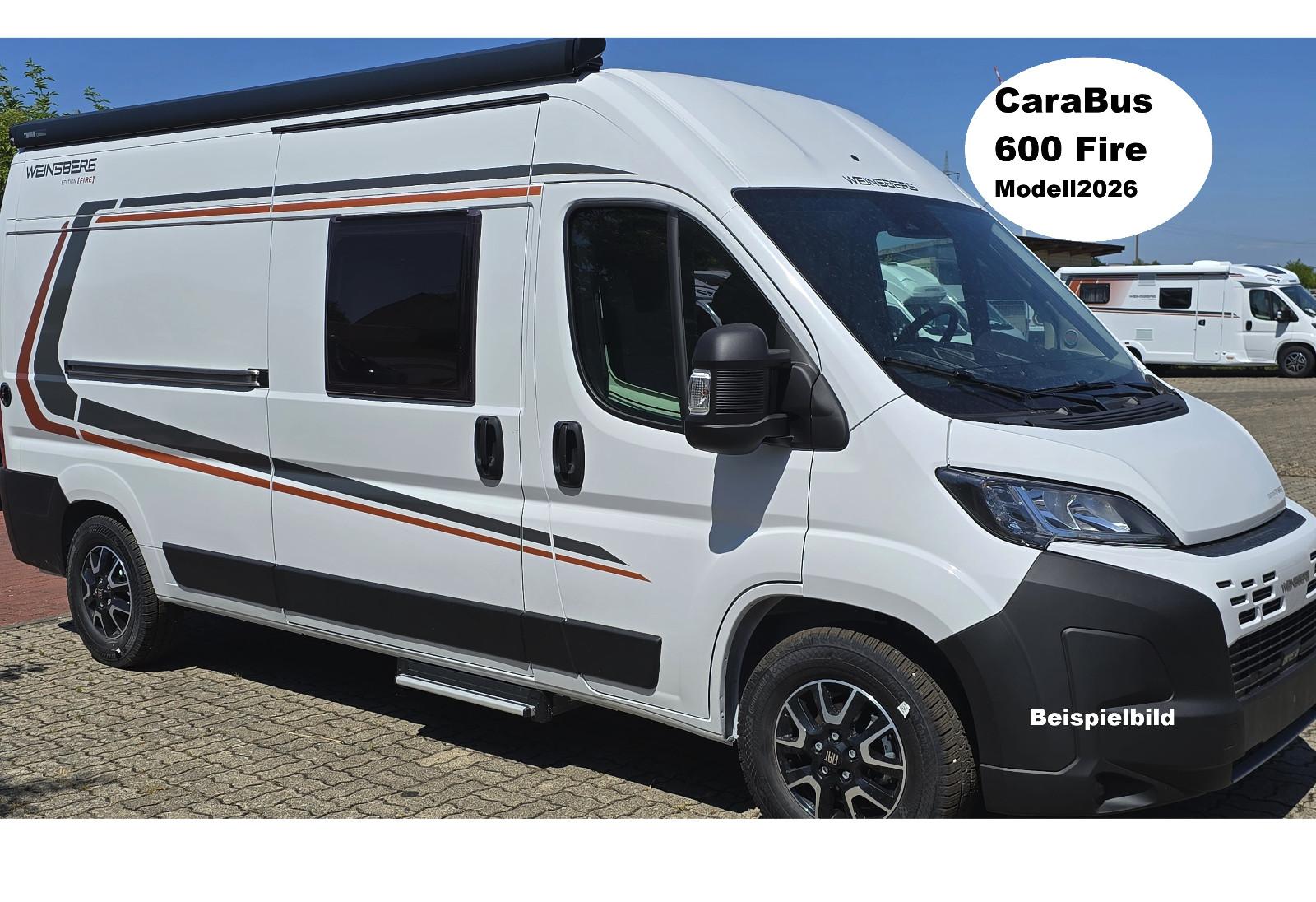 Weinsberg CaraBus 600 MQ Fire Mod-26 SOLAR+Anhängekupplung