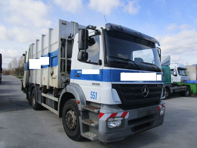 Mercedes-Benz Axor 2628, 6x2, Müllwagen, German, EURO3