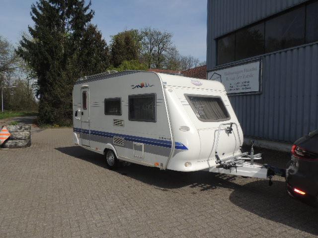 Hobby 440SF De Luxe Easy -MOVER-Vorzelt-WC-100 KMh