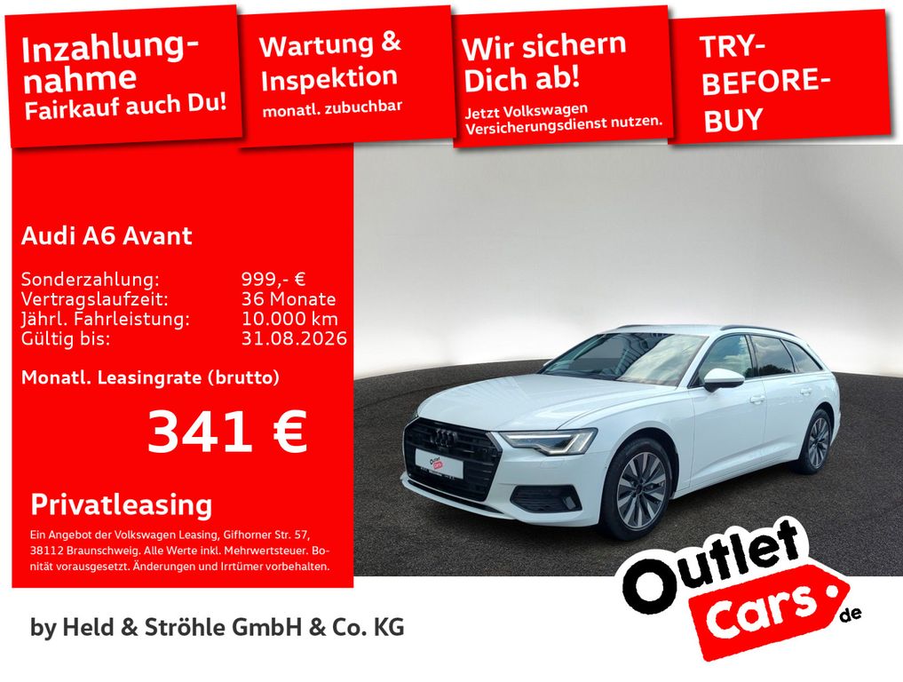 Abbildung Leasingangebot Audi A6 Avant sport 40 TDI MATRIX NAVI+ SHZ 360°KAM