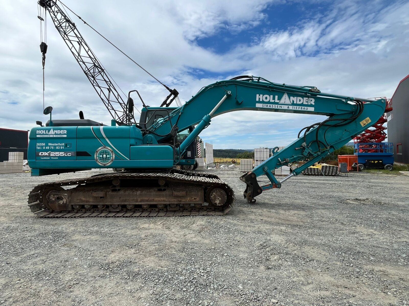 Fahrzeugabbildung Doosan DX 255 LC Kettenbagger