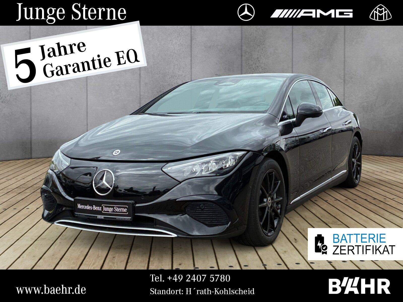 MERCEDES-BENZ EQE 300 MBUX-Navi/LED/Parktr.+RFK/SHZ/LMR-19"