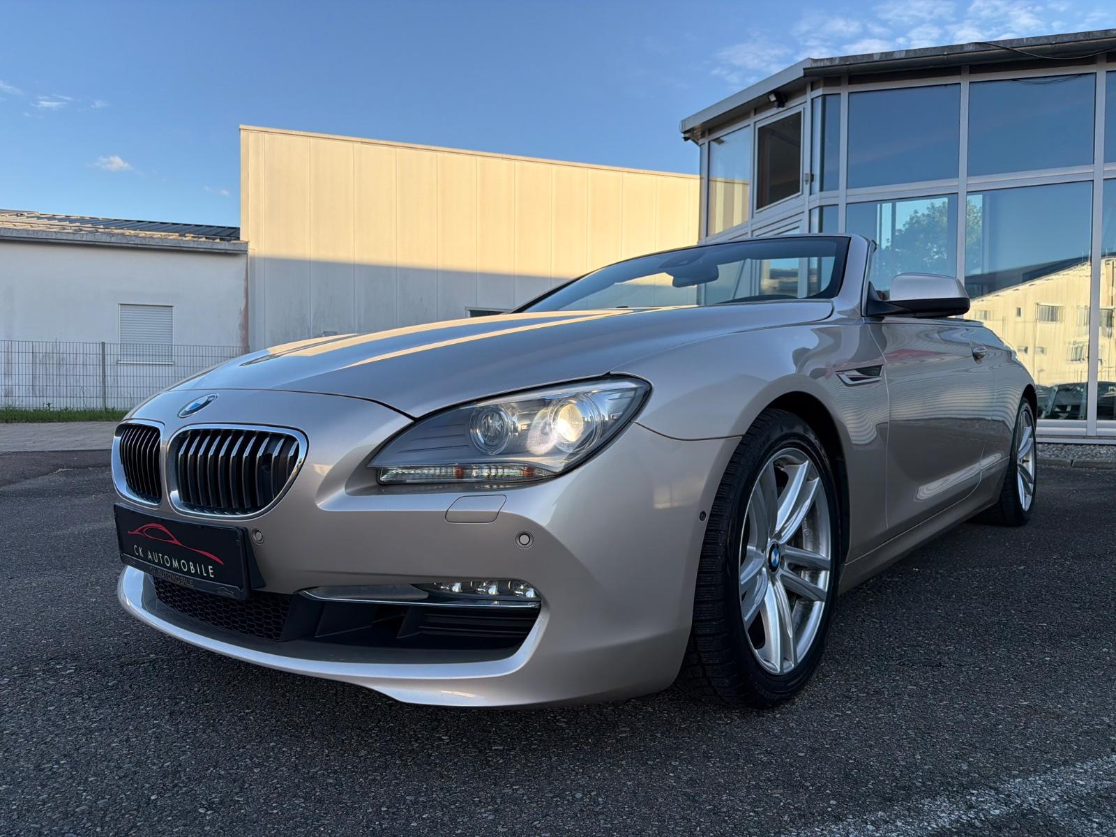 BMW 650iCabrio/WENIG KM/TOP GEPFLEGT/ MASSAGE/ VOLL