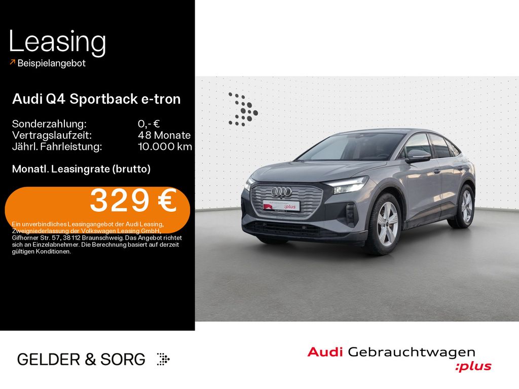 Audi Q4 Sportback 35 e-tron 0,25%*LED*Sound*Digital