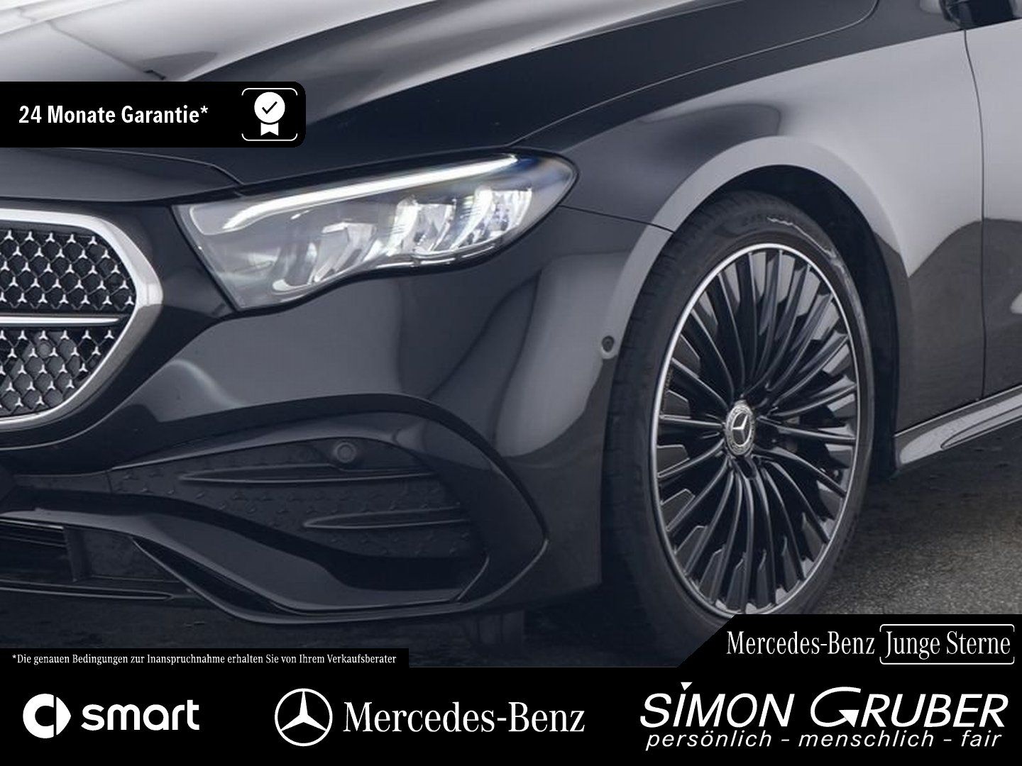 Fahrzeugabbildung Mercedes-Benz E 220 d AMG Night Pano Superscreen Burm 20 Zoll