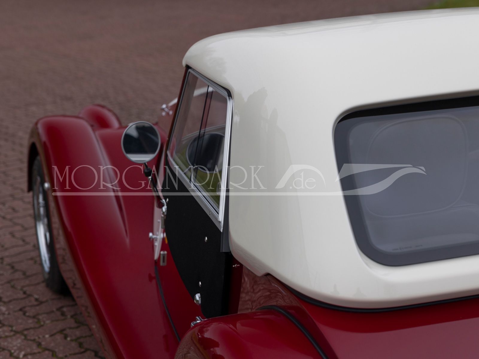 Fahrzeugabbildung Morgan Plus Four Sondermodell LM62 *rot Nr. 30/62*